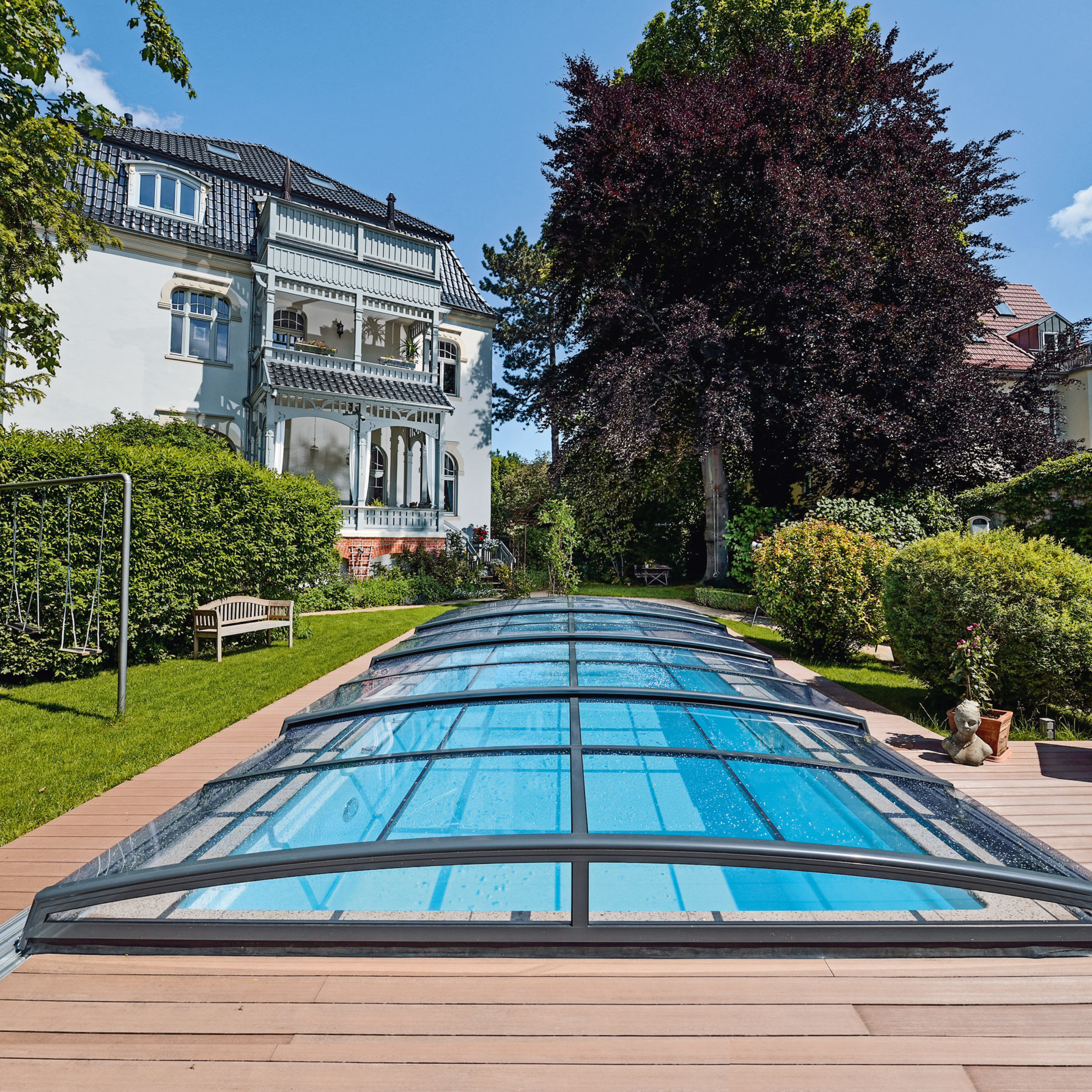 Pool in Berlin planen kaufen für den Garten