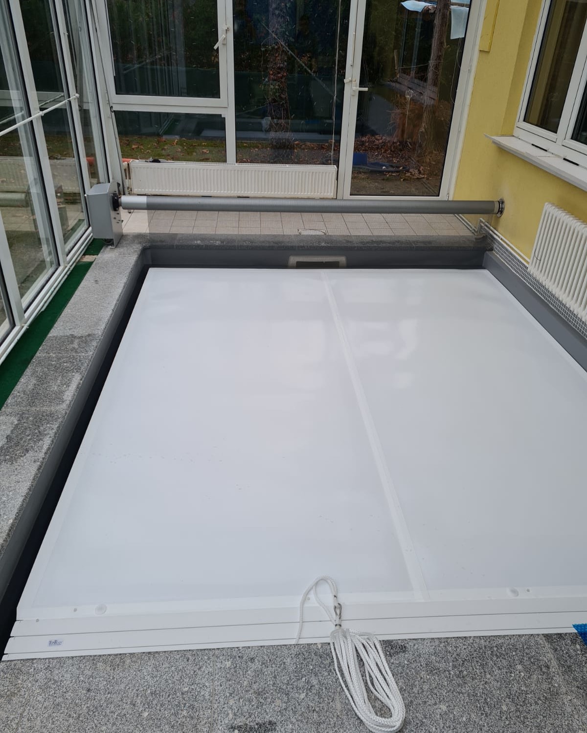 Abdeckung Pool